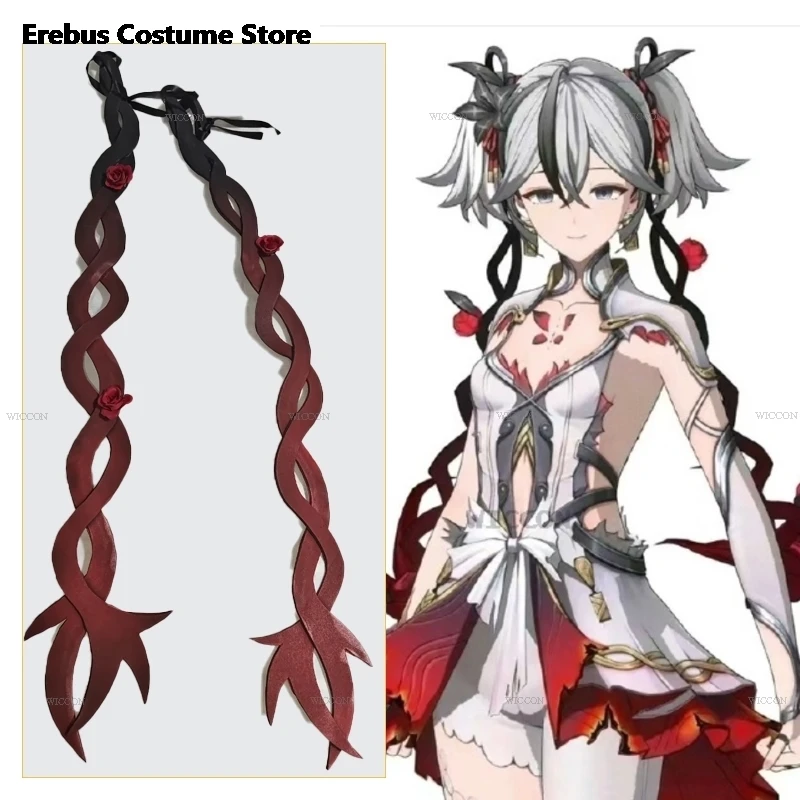 Платье для косплея Camellya костюм парик игра волны декор волос девочек хвост