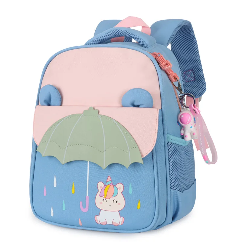 New Kids Fashion Children's Cartoon Lovely Unicorn Dinosaur Kindergarten Lightweight Backpacks for Girls and Boys Large Capacity