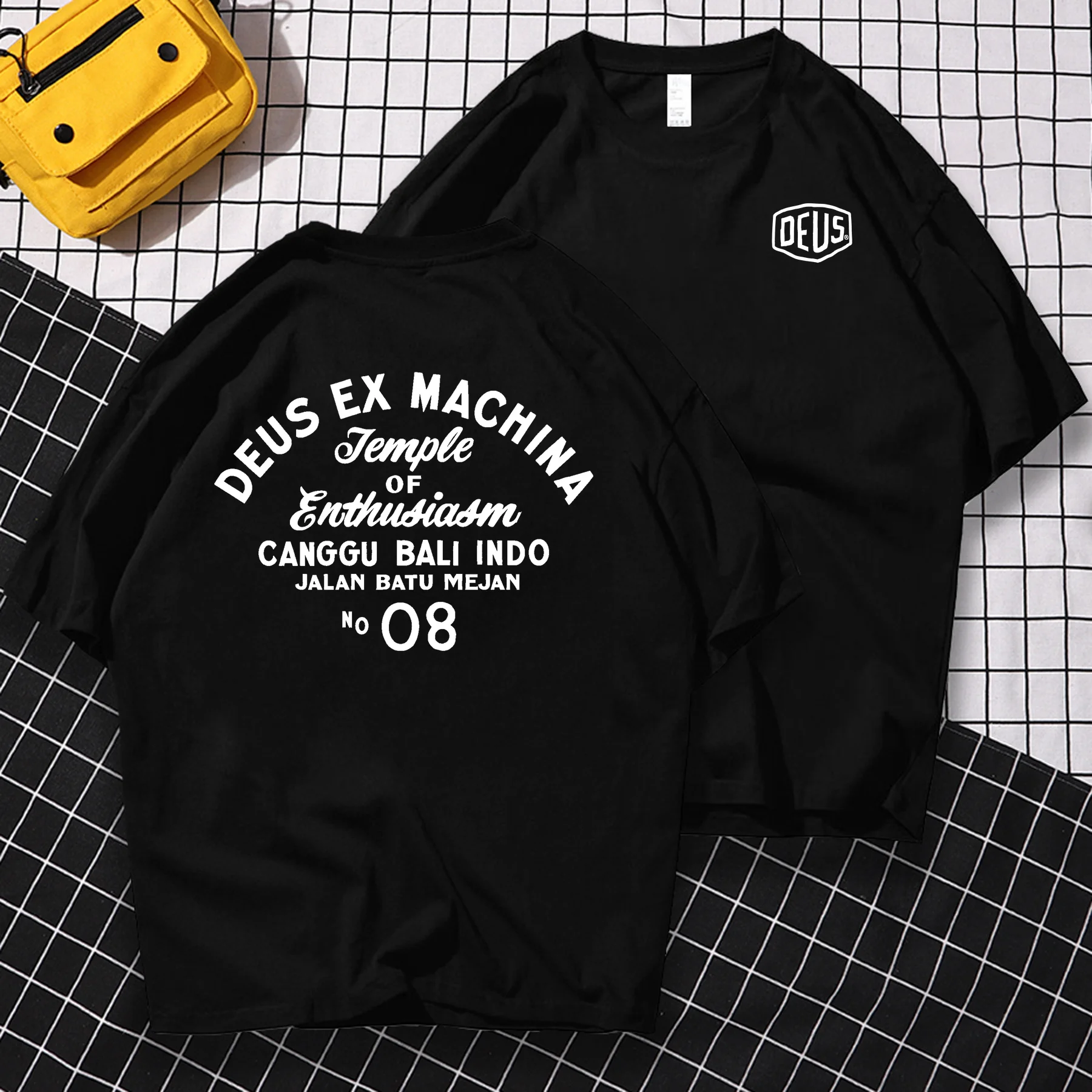 

Vintage Men Casual Summer Unique Hip Hop Oversized Deus-ex-machina T-shirt Male T-shirt Graphic Tees Short Sleeve Tops S-3XL