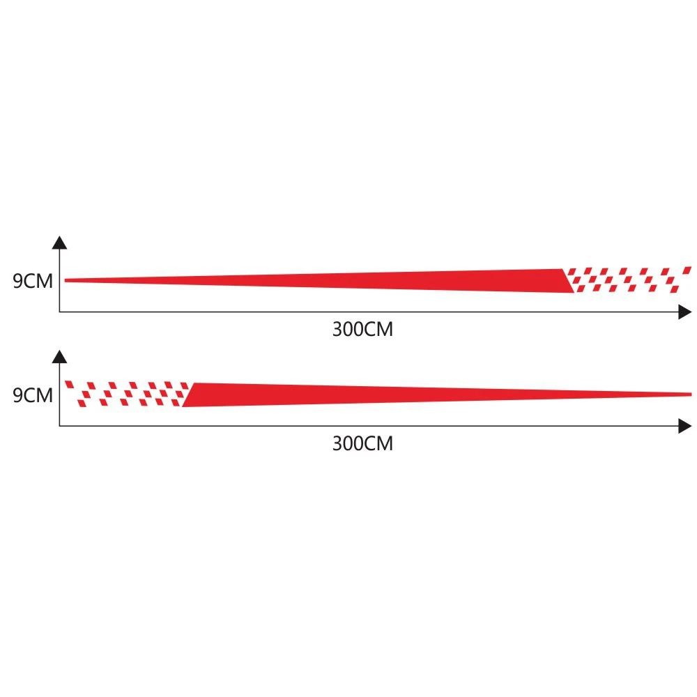 2 шт. Стикеры для боковой юбки автомобиля Ford Focus MK2 MK3