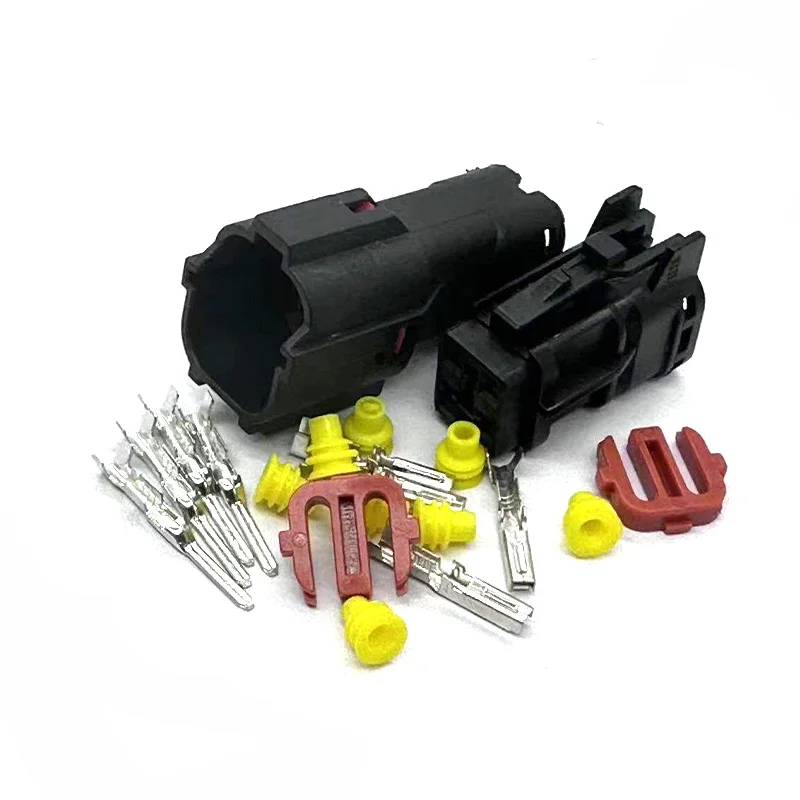 1 компл. 4-контактный герметичный штекер водонепроницаемый автоматический электронный топливный насос разъемы гнездо лампы MG640333 MG610331