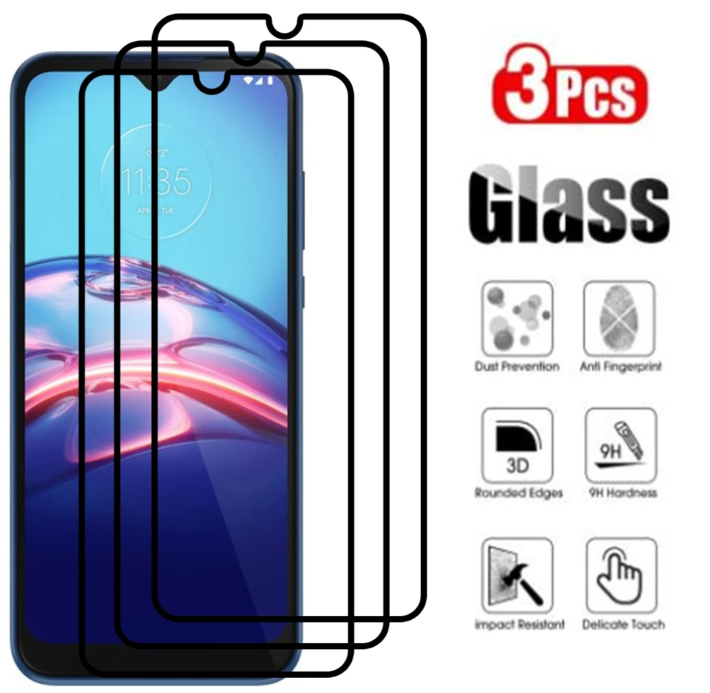 Закаленное стекло с полным покрытием для Motorola Moto G8 G9 Play e6s E E7 G 5G Fast Power Lite Pro Stylus Plus 2020, защита экрана