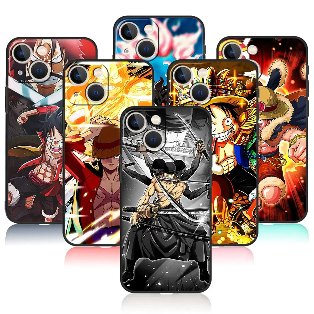 

For Apple iPhone 13 Pro Max 8 Plus 14 XR 11 X XS 7 12 Mini 6 5 Celulares Fashion Capinha Funda One Piece Luffy Tony Chopper