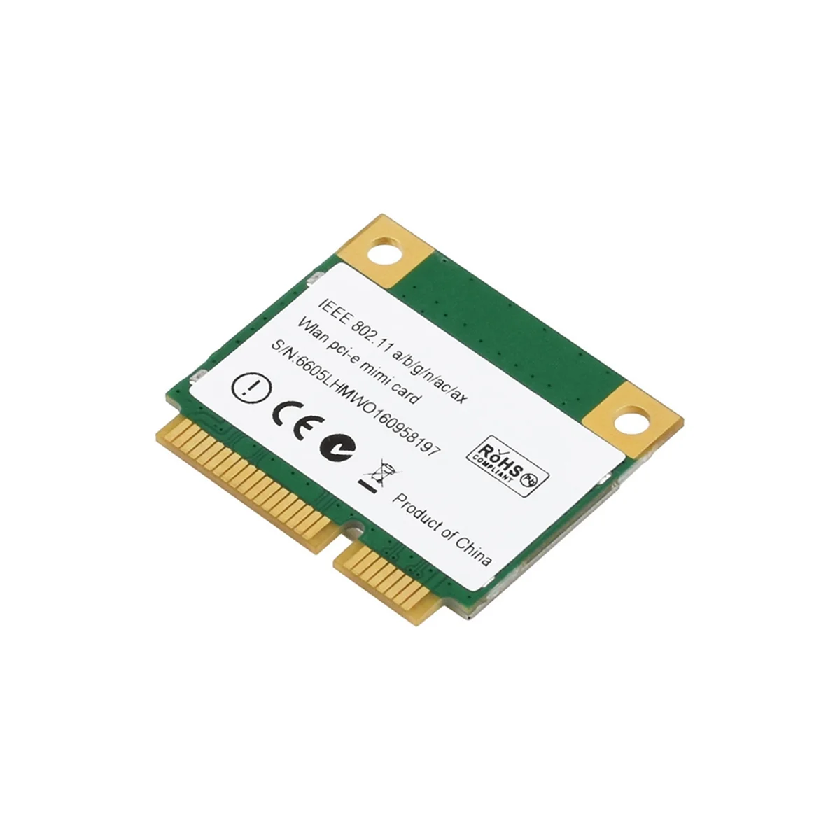 Фото A49T WiFi 6E AX210HMW Mini PCI-E Сетевая карта Wi-Fi Bluetooth 5.3 для карты AX210 Беспроводной адаптер Wi-Fi для настольного ноутбука №3