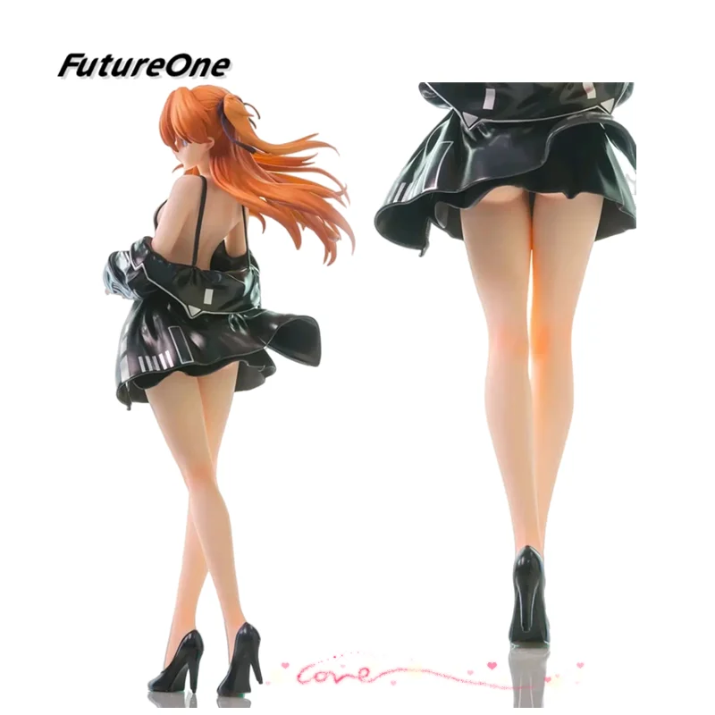 

INSTOCK 24CM PVC Anime EVA Asuka Langley Soryu Figure Ayanami Rei Toys Gift Desktop Decoration Material Doll Model Collection