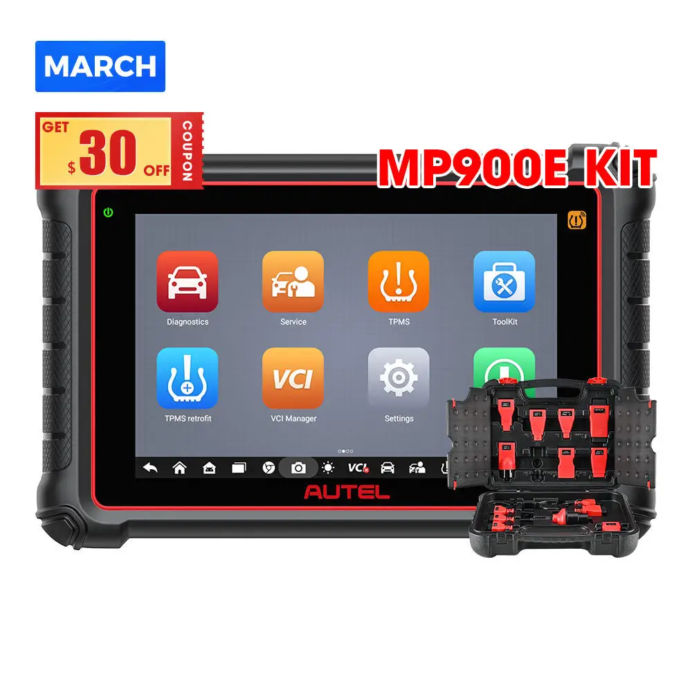 Autel Maxipro Mp900e комплект Mp900 Mp 900e OBD2 OE-уровень все системы Диагностика инструмент