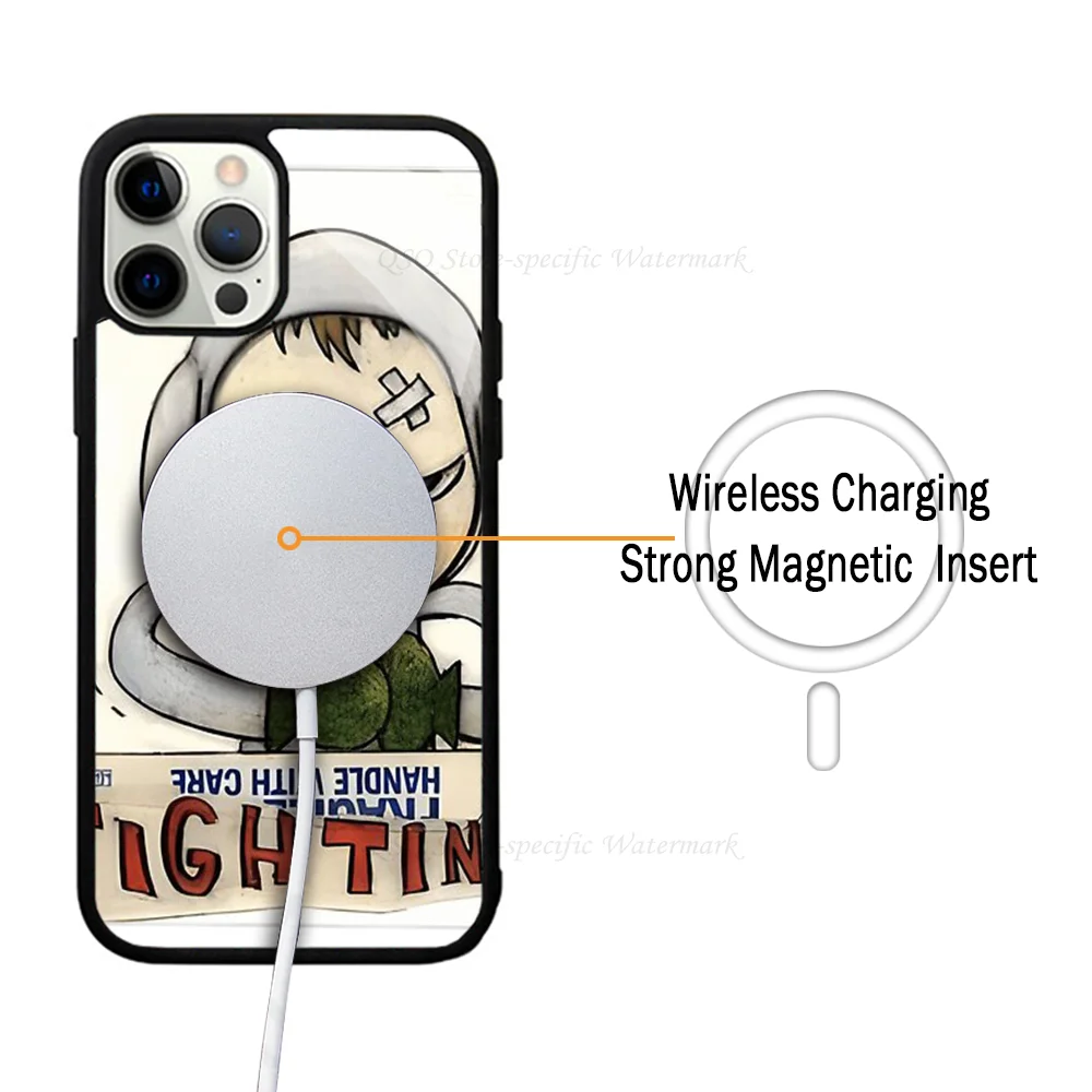 1 шт. магнитный чехол для IPhone 15 14 13 Pro Max 11 12 Mini Alex