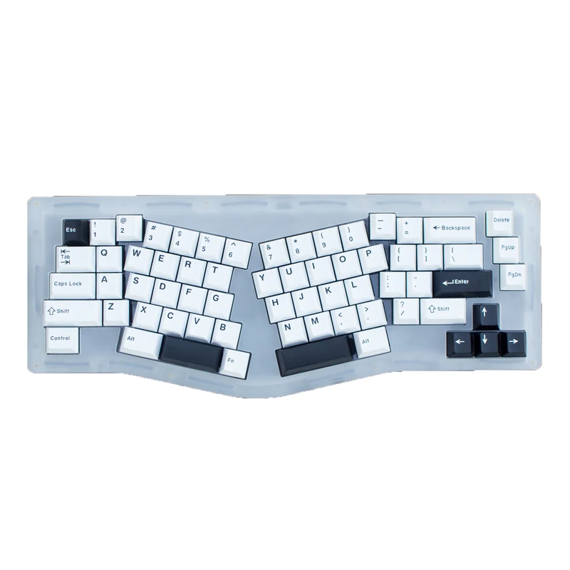 Fancy Alice 66 Customized Mechanical Keyboard Kit Acrylic CNC Keyboard Kit Gasket Mount Hot Swap RGB Wired Support Qmk/Via