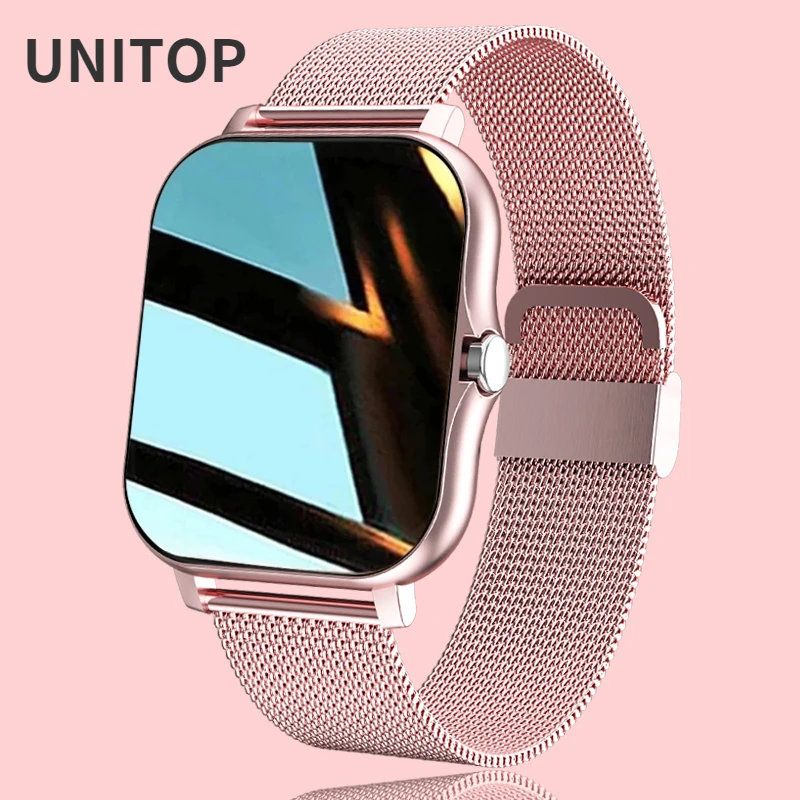 

2022 New Smart Watch Women Fashion Bluetooth Call Watch Fitness Tracker Waterproof Sports Ladies Men Smartwatch For Android IOS
