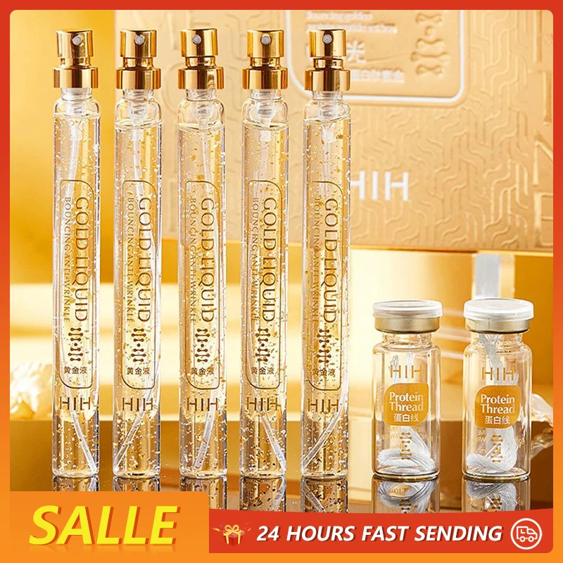 

Active Collagen Serum Easily Absorbed 24K Gold Skin Care Products For Face Anti-aging Brightening Skin Serum Beauty Cosmetics
