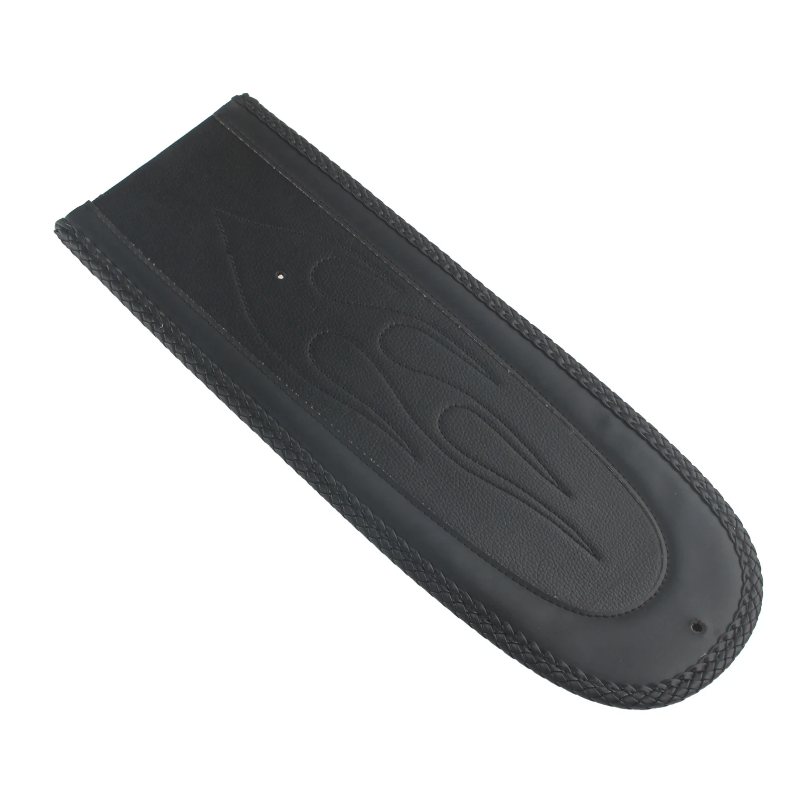 Нагрудник на заднее сиденье Solo Fender черный коврик из искусственной кожи для Harley Dyna