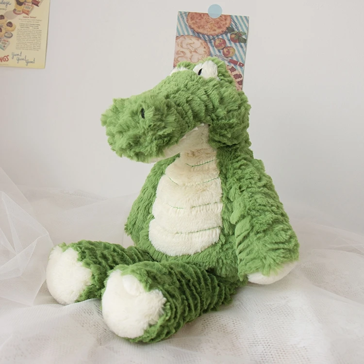 Симпатичная плюшевая игрушка Candice guo милая мультяшная зверушка зеленая крокодил