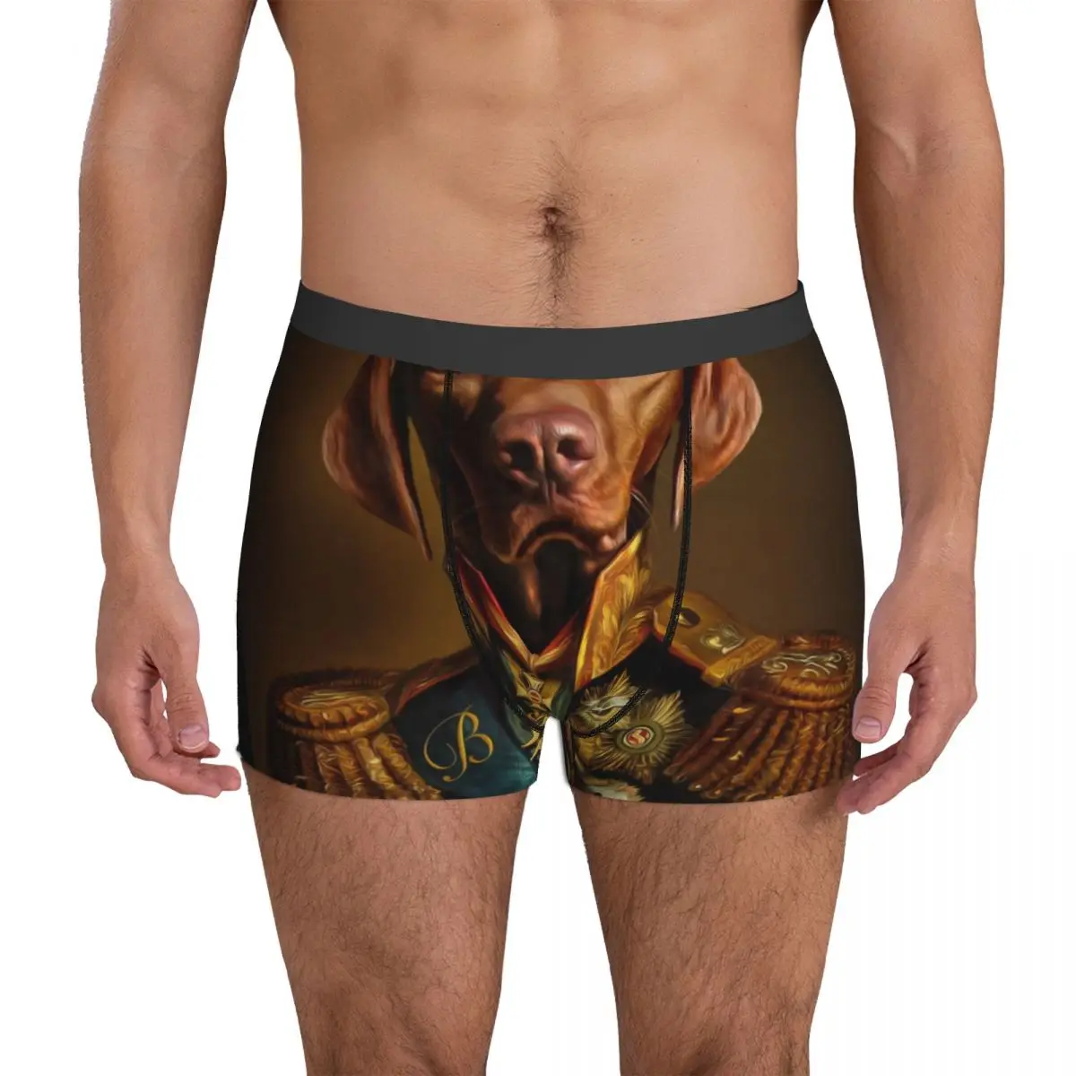 

Vizsla Dog Underwear Bertie the Hungarian Vizsla Design Boxer Shorts Hot Men Underpants Plain Boxer Brief Gift