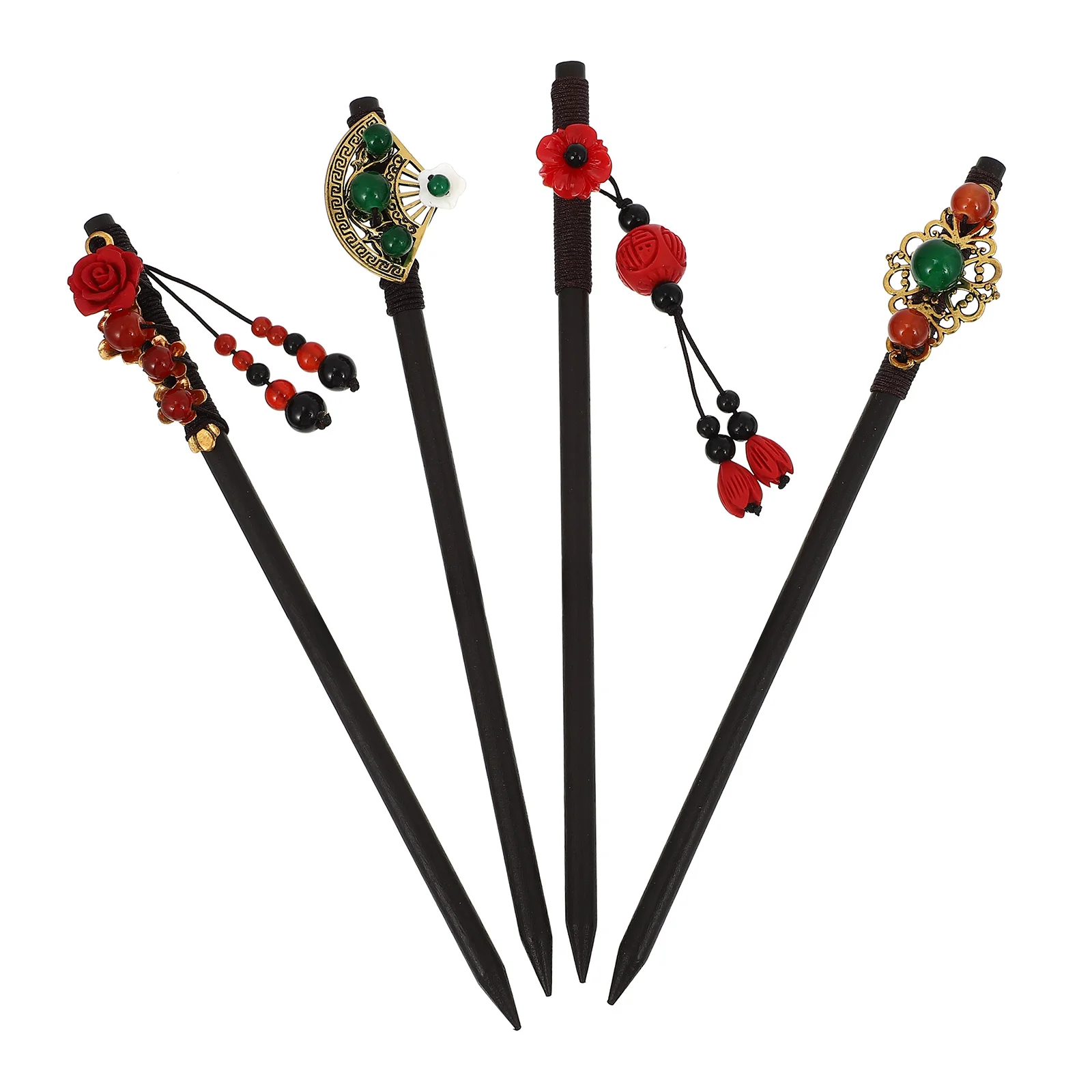 

4 шт., классические аксессуары для вилки в японском стиле