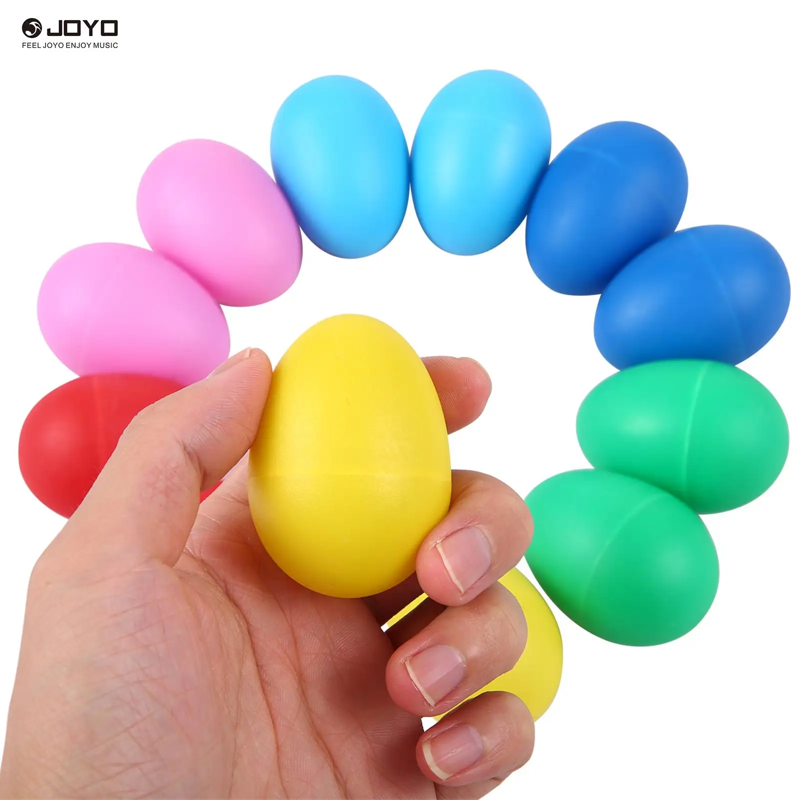 

12 Pcs Sand Eggs Children's Percussion Instrument Easter Egg Shaker Orff Early Education Educational Musical Instrument Toys