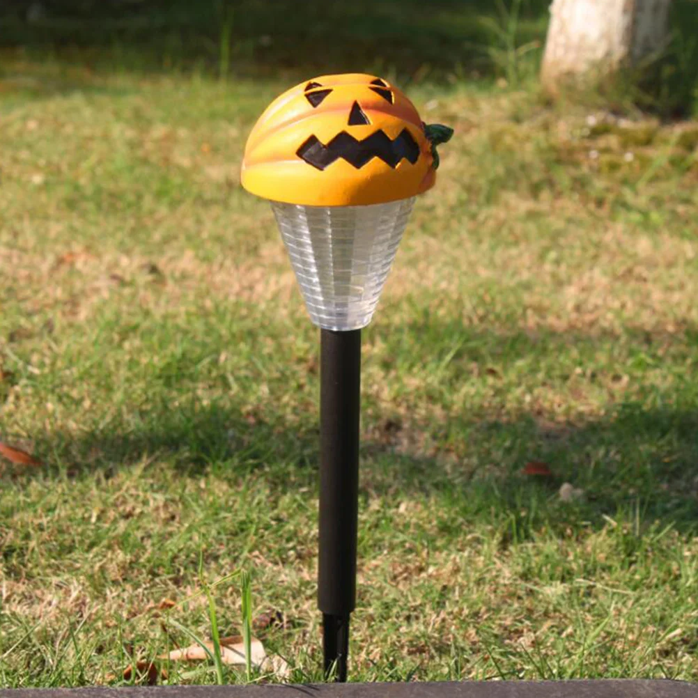 

2Pcs Lamp Pumpkin Solar Lights Street Landscape Lights Solar Lights Pathway Lights