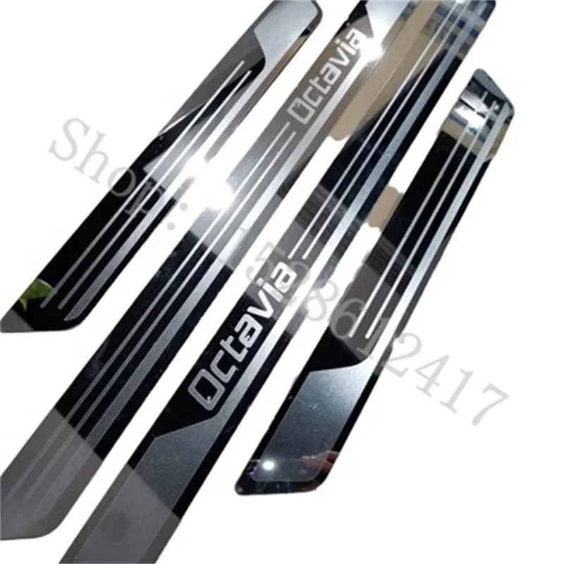 

Автомобильные аксессуары 2007-2023 для Skoda Octavia A5 A6 A7 Накладка на порог Накладка на порог Педаль Защита ступенек Нержавеющая сталь
