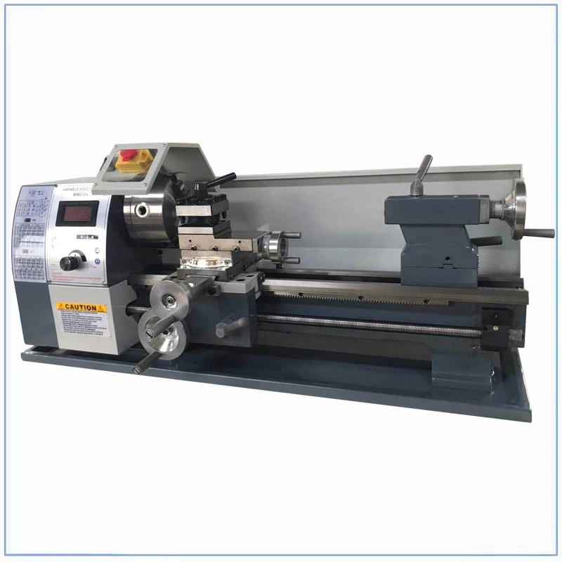 

New Model WM210V Metal Lathe Machine Metric and Inch Thread Metal Wood Turning 1100W Brushless Motor Lathe Wood
