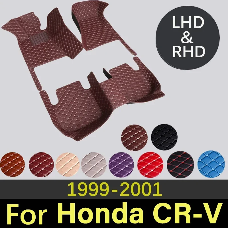 Высококачественные автомобильные коврики для Honda CR-V RD1-RD3 1999 ~ 2001 модные