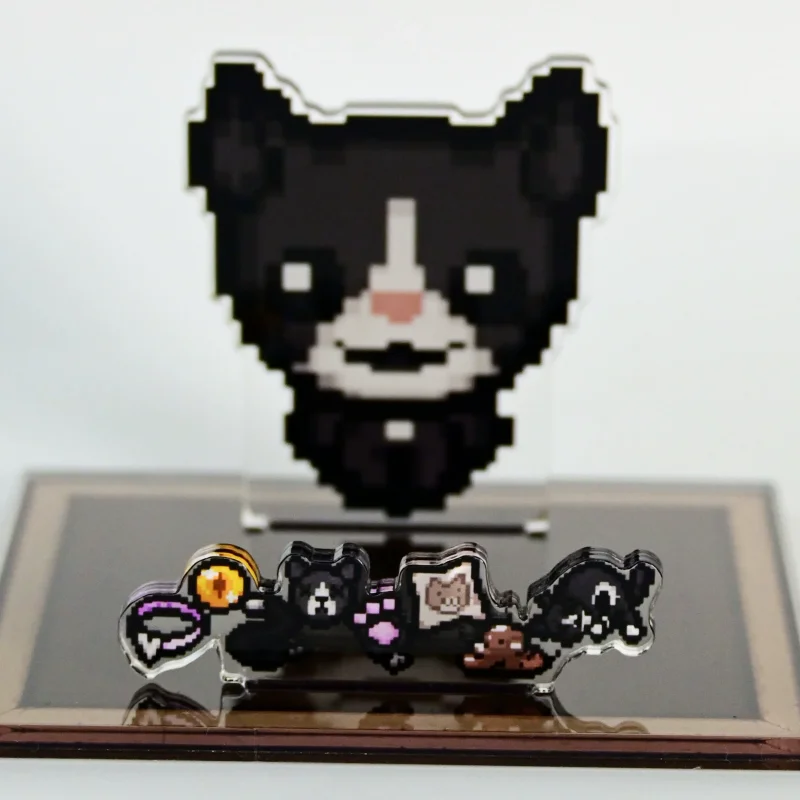 Фото Акриловый держатель для телефона The Binding of Isaac, подставка для телефона Dingle Tainted Keeper и подставка для телефона Isaac, а также подставка для телефона Azazel для фанатов. №5