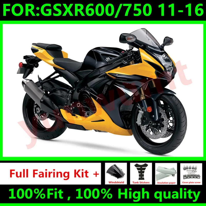 Полный обтекатель для мотоцикла GSXR600 2014 GSX R 600 750 11 12 13 14 15 16 17 GSX-R750 2011 - 2021 K11