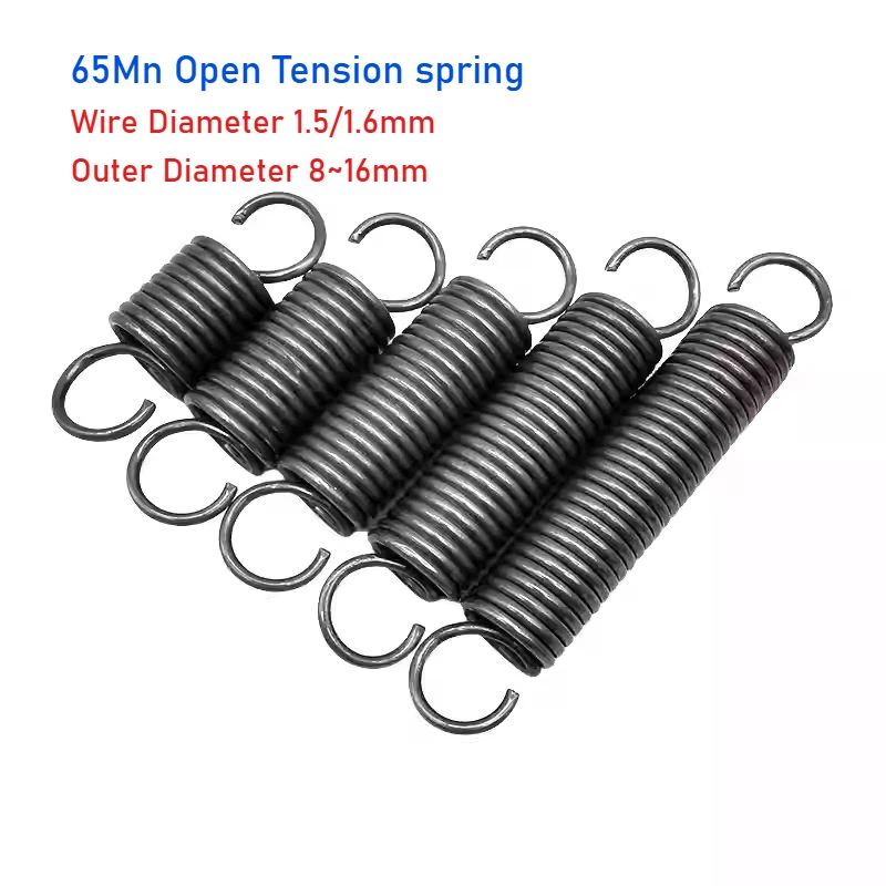 

Натяжная пружина из стали 1,5/1,6 мм 8-16 мм