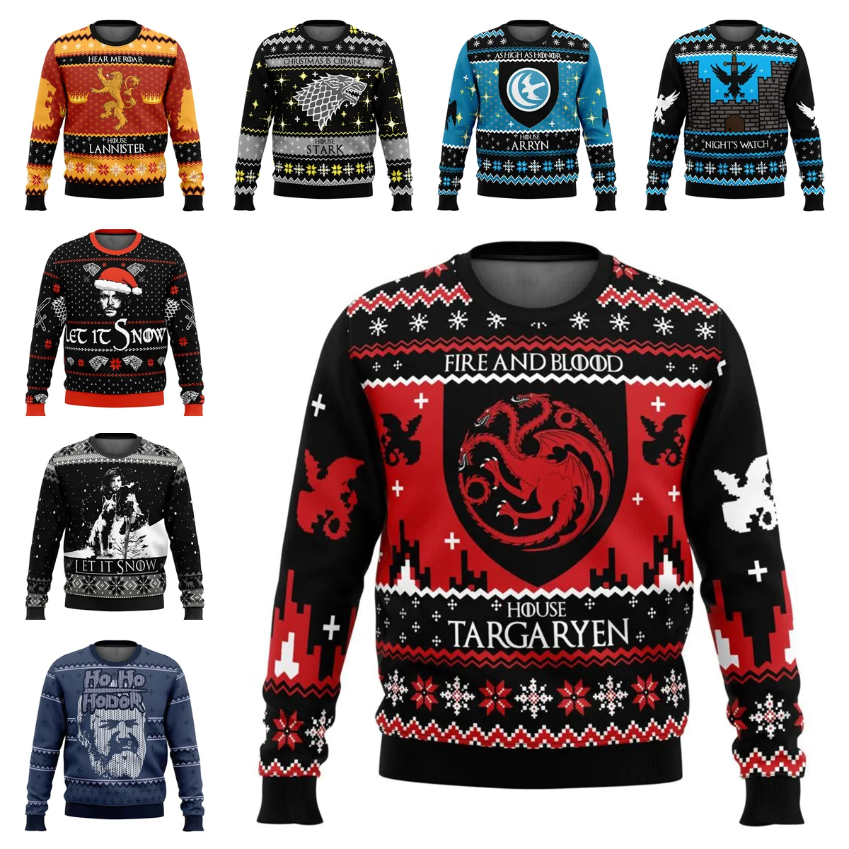 Пуловер Daenerys Targaryen из фильма Jon Snow одежда для косплея куртка с принтом Ночные часы