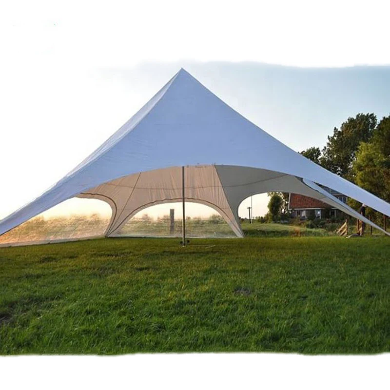 

16x21M Double Twin Pole Star Tent Canopy for Beach Event