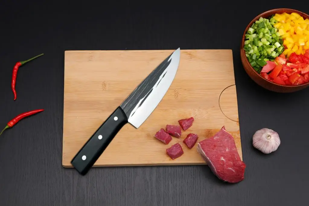 

Нож шеф-повара, кованые кухонные ножи ручной работы, профессиональный нож мясника, острые ножи мясника, нож для нарезки мяса, ножи для обвалки