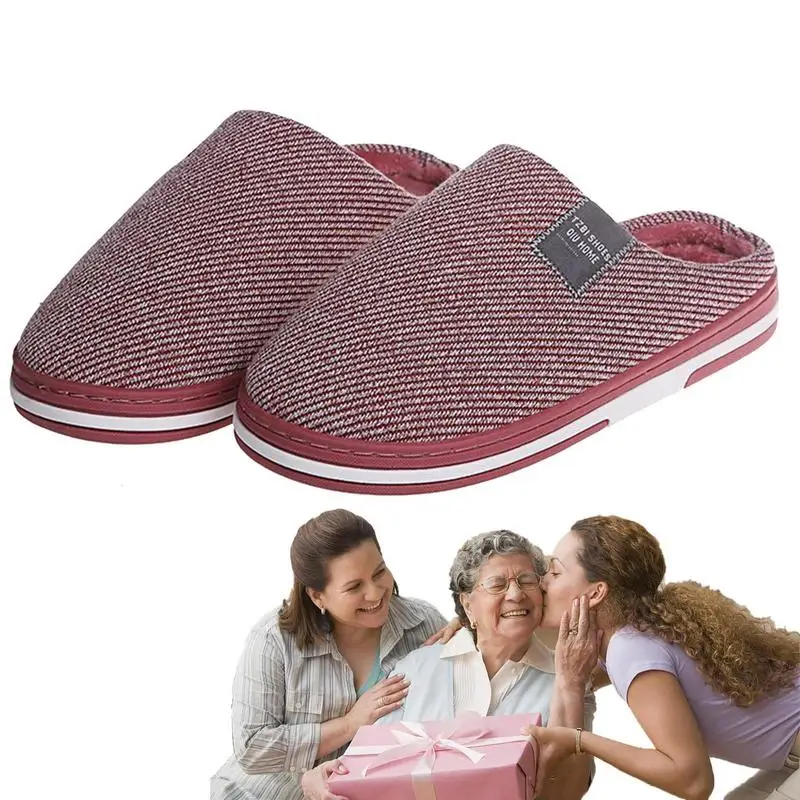 

Женские зимние тапочки, женские удобные плюшевые флисовые домашние тапочки без шнуровки, теплые женские тапочки для дома и улицы, Тапочки