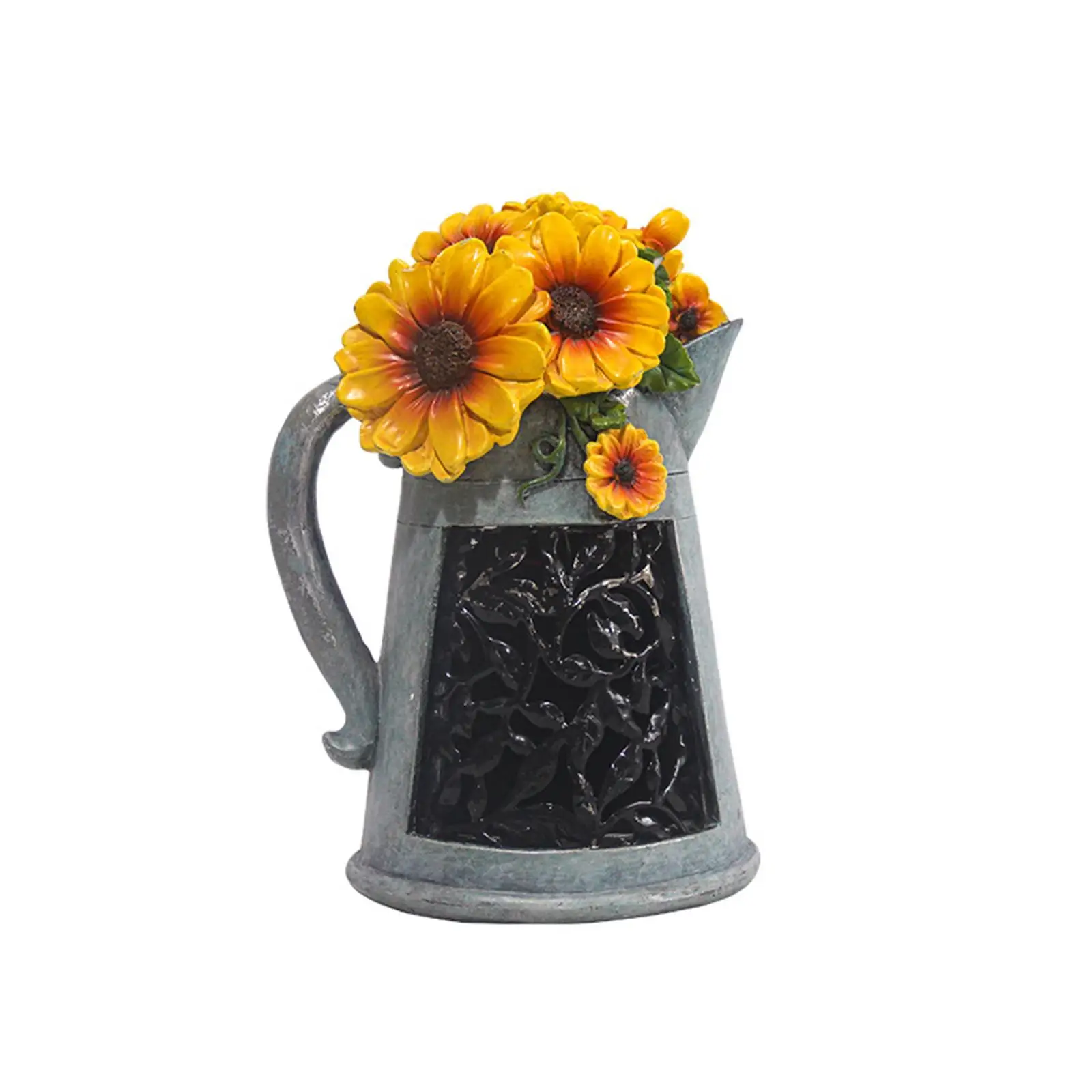 

Solar Watering Can Statue with Light Lamp for Pathway Backyard Decoration