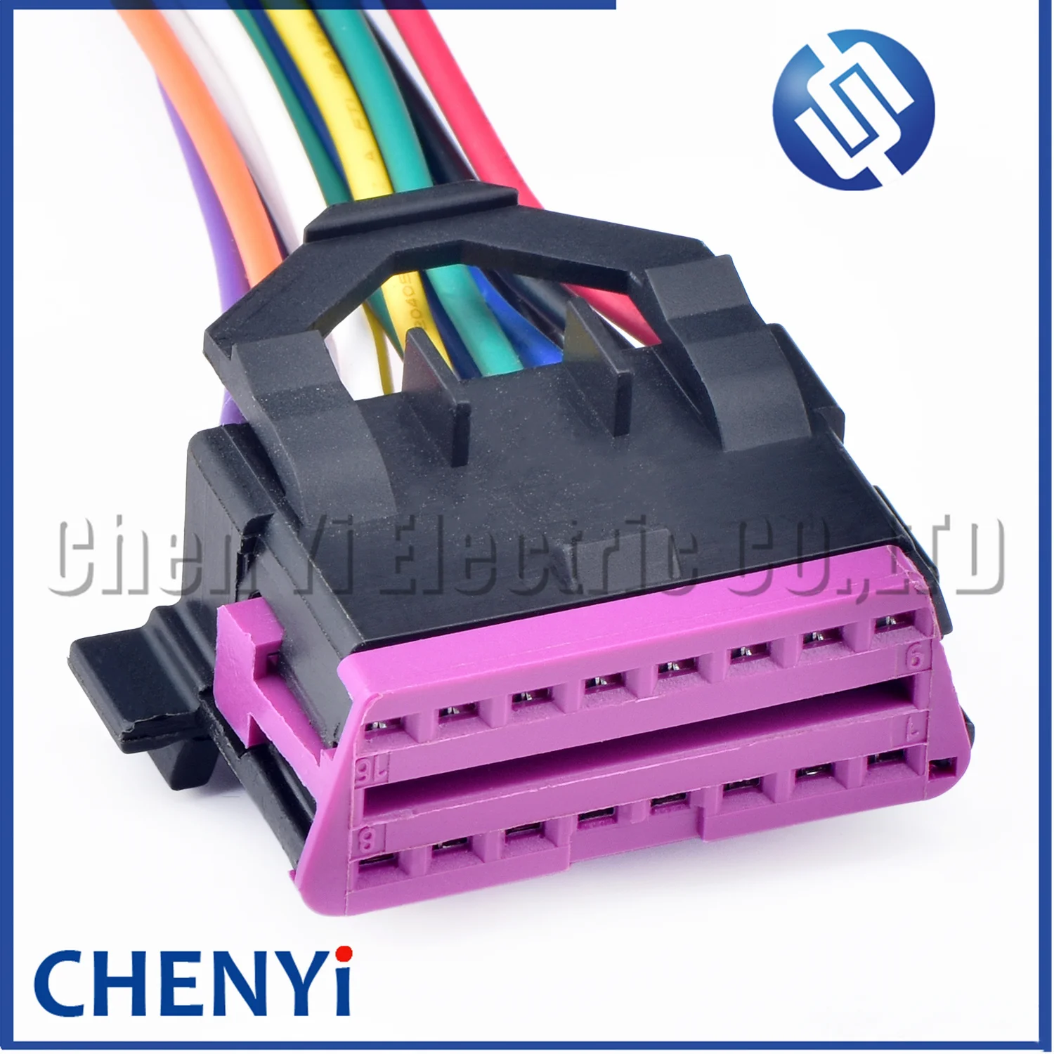 16-контактный автомобильный разъем OBD OBD2 диагностический штекер жгут проводов