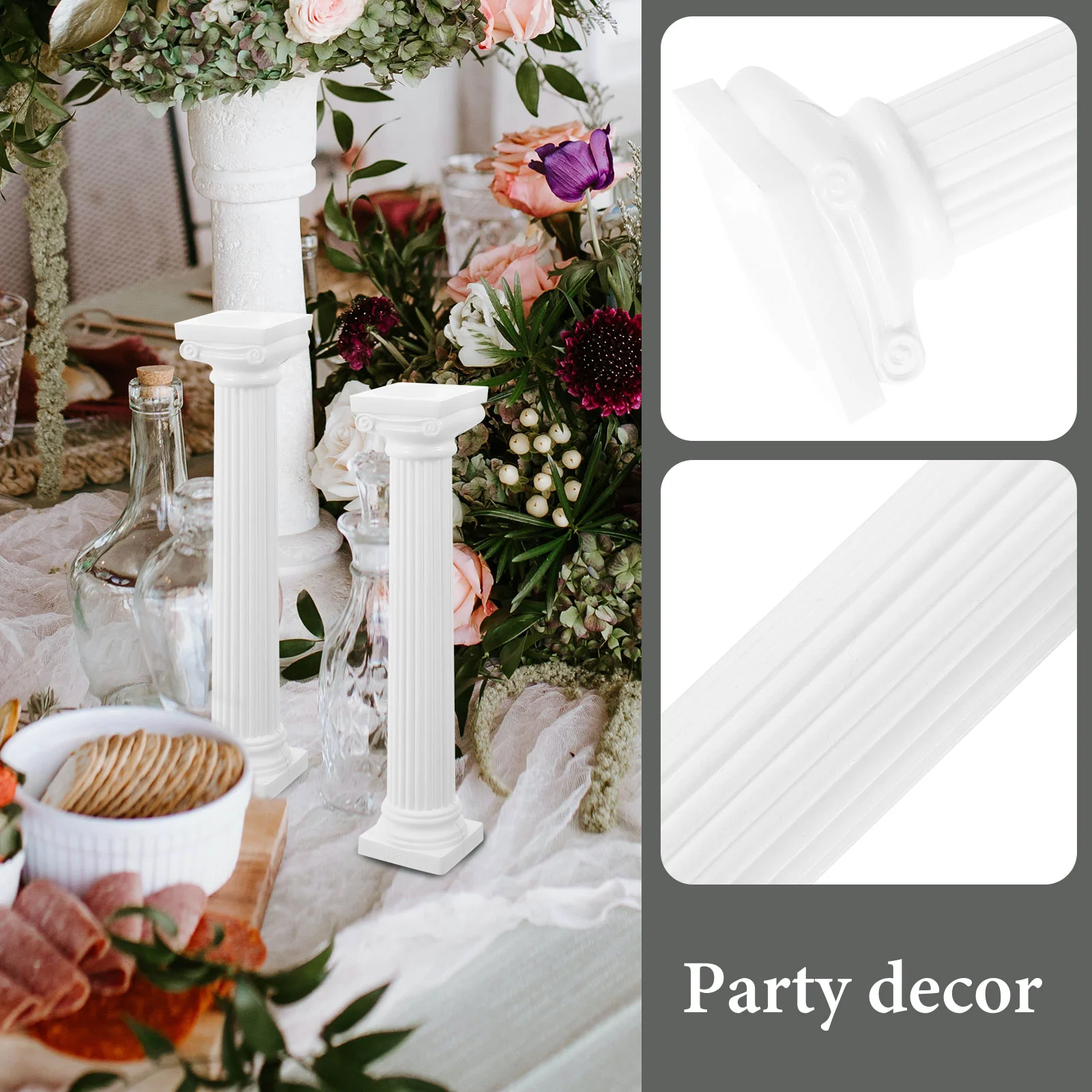 Римские колонны для модели декоративные стойки уличные украшения садовый