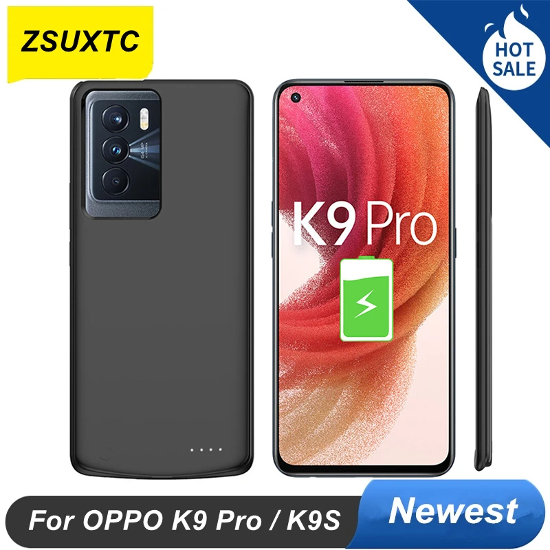 

6800Mah For OPPO K9s Battery Case K9 Pro 5G Phone Cases For Oppo K9 Pro Battery Charger Case K9S Power Bank Cover