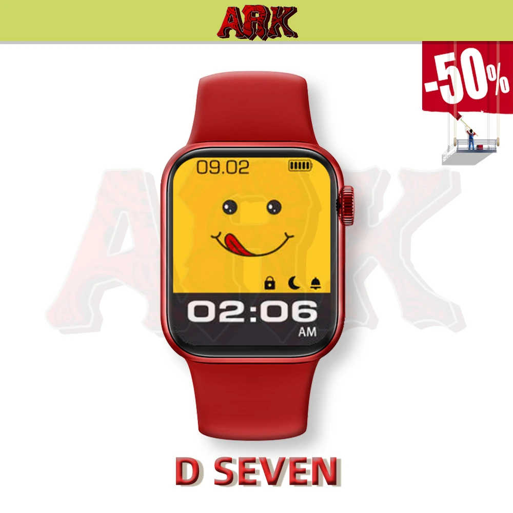 

D SEVEN Original Smart Watch Men Wireless Charger NFC Women Smartwatch for Xiaomi Samsung Phone PK HW7 Max Poco Watch DT7 Pro