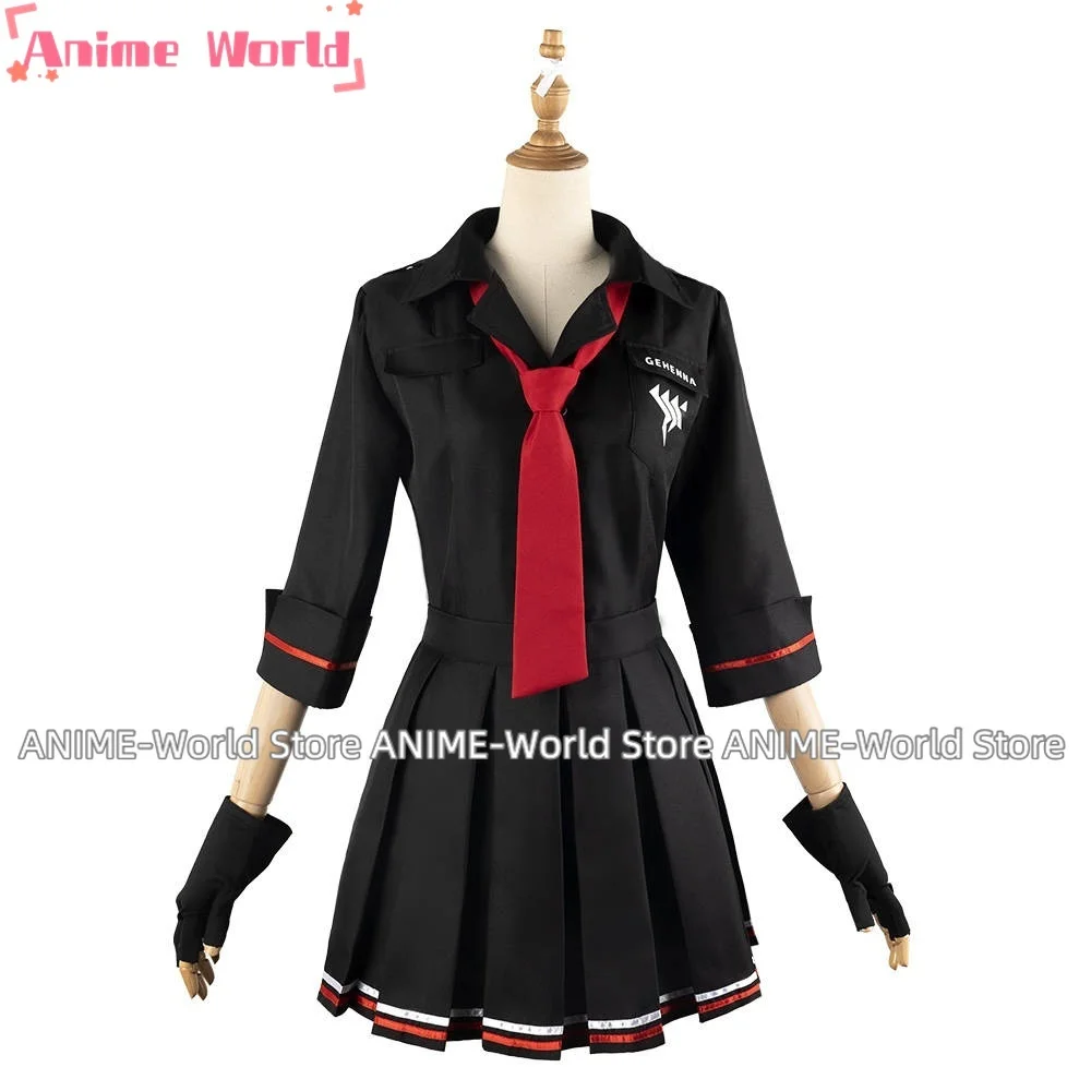 Косплей-Костюм голубого архива Ichiomi Erika из аниме размер на заказ японская черная