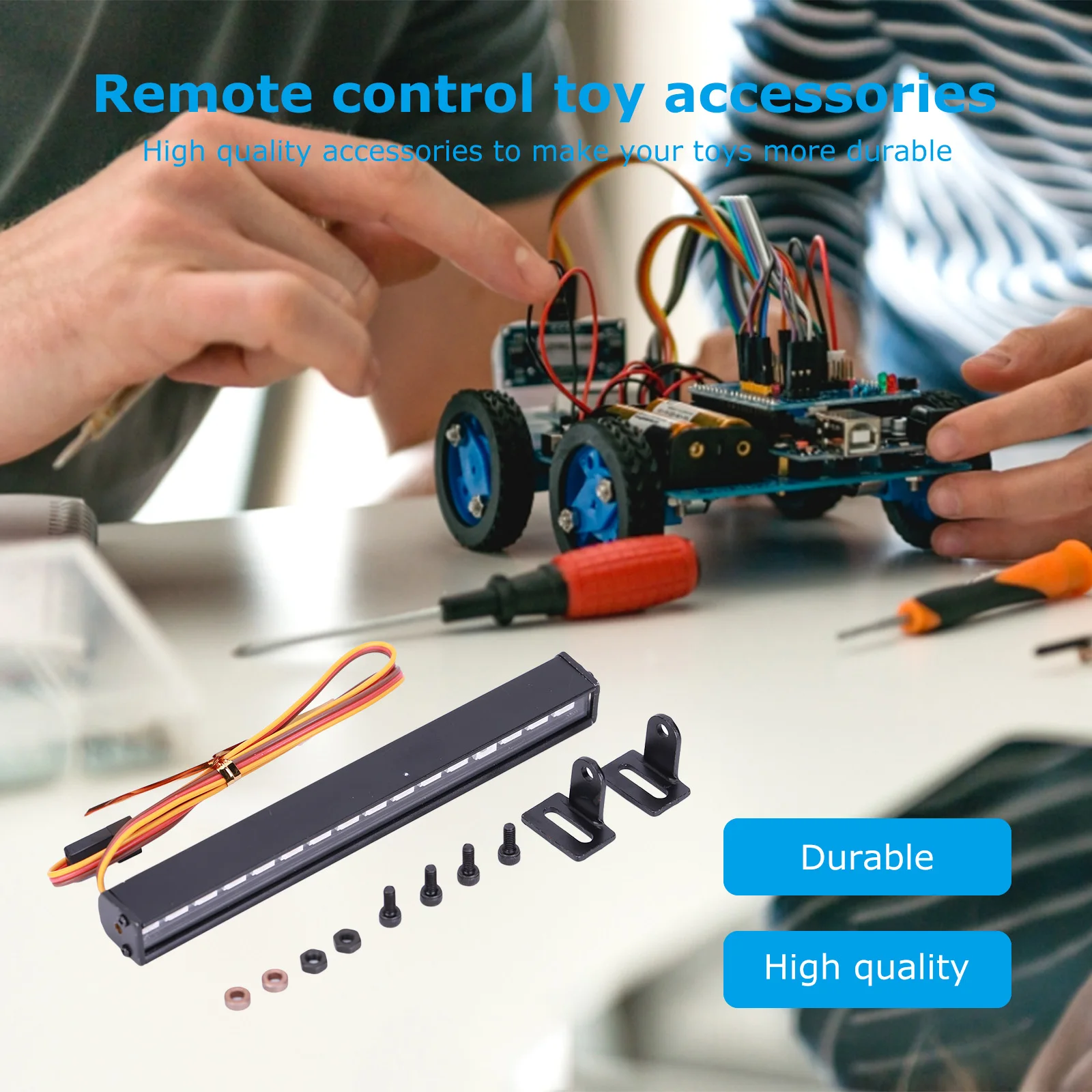 

AUSTAR AX-526 CH3 управляемая светодиодная осветительная панель для радиоуправляемой модели 1/10 Axial SCX10 90046 D90