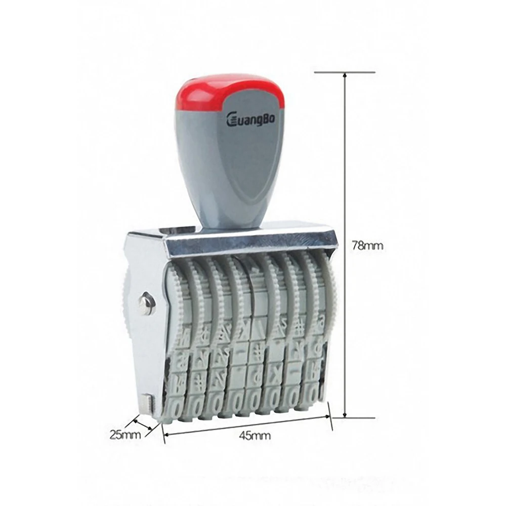 1ПК Винтажные Колеса-ролеты 6/8 Знаковая Штамповка Номеровка Штампы Дата Тележка Скрапбукинг Катание Слова Деятельность Разметки Домашнее Украшение.