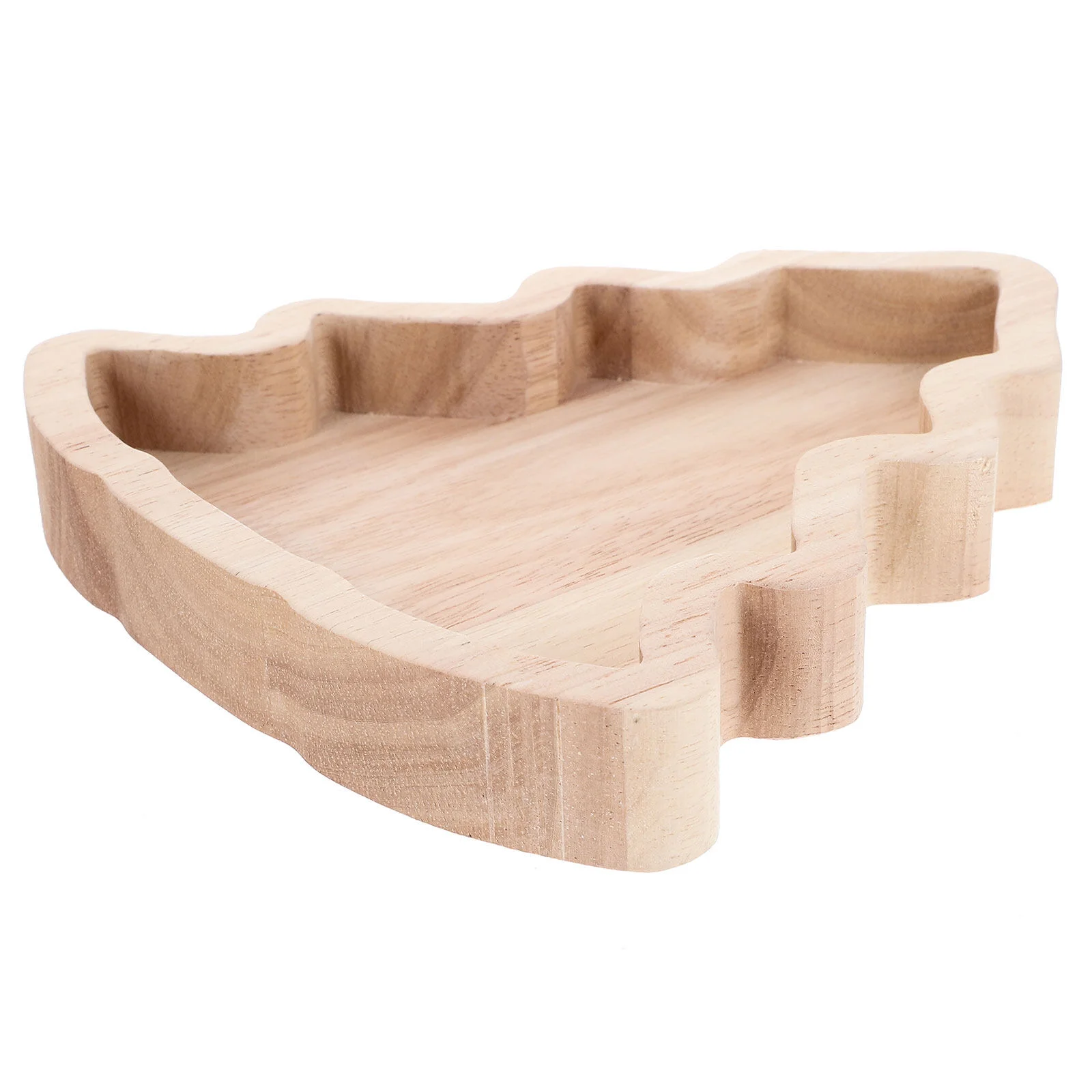 

Fruit Stand Wear-resistant Candy Tray Holder Plate Wooden Food Dry Desktop Snack Serving Trays