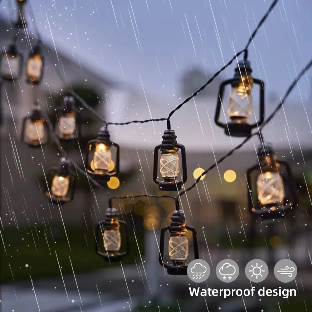 Фонарь для кемпинга с солнечной батареей