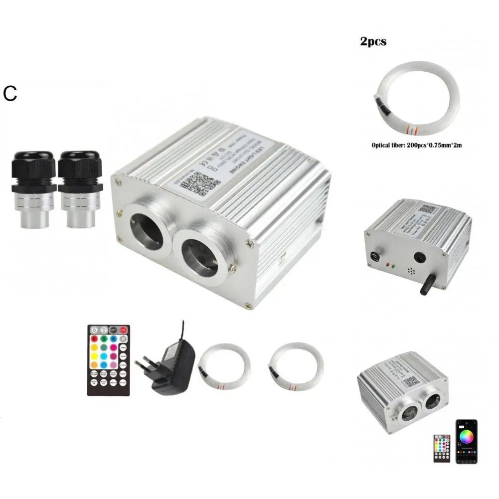 

Low Power Consumption Safe RGBW 16W Car Roof Ceiling Starry Sky Light Engine for Automobile