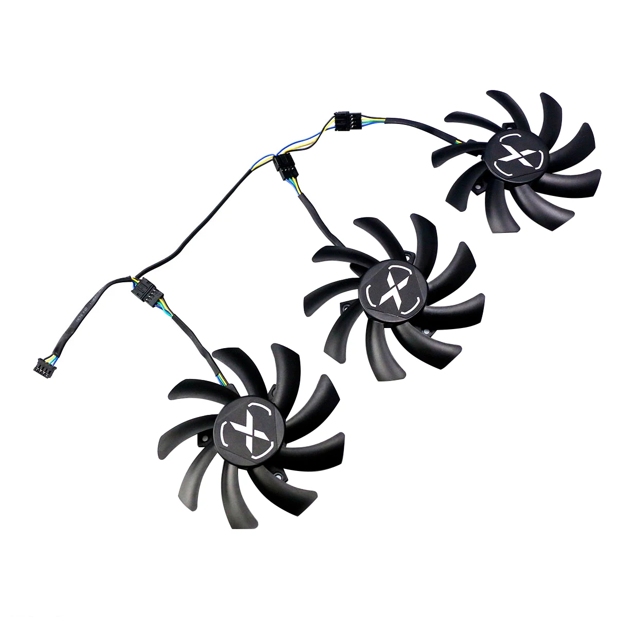 Для XFX RX 6700 XT Speedster SWFT Вентилятор видеокарты 85 мм T129215SU RX6700XT Сменный вентилятор видеокарты GPU (art.: 3920ce5efcbd2) - 3920ce5efcbd2