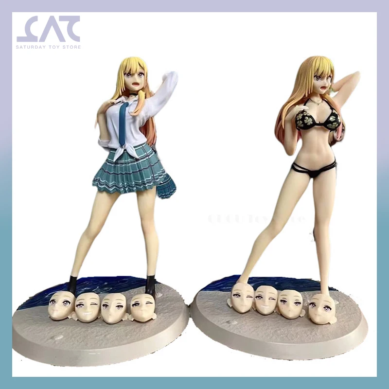 

Мой купальник, дорогой, Китагава Марин, 24 см, Аниме фигурки, купальник, сексуальная кавайная Съемная статуэтка, модель куклы, подарок для дет...