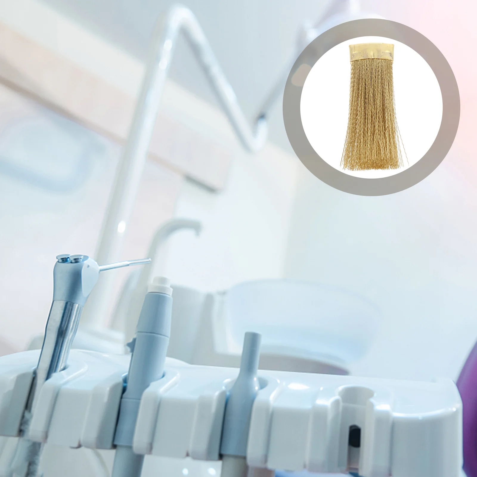 

1 Pc Portable Nail Drill Bit Cleaning Brush Copper Wire Drills Brusher Cleaner Nail Accessories