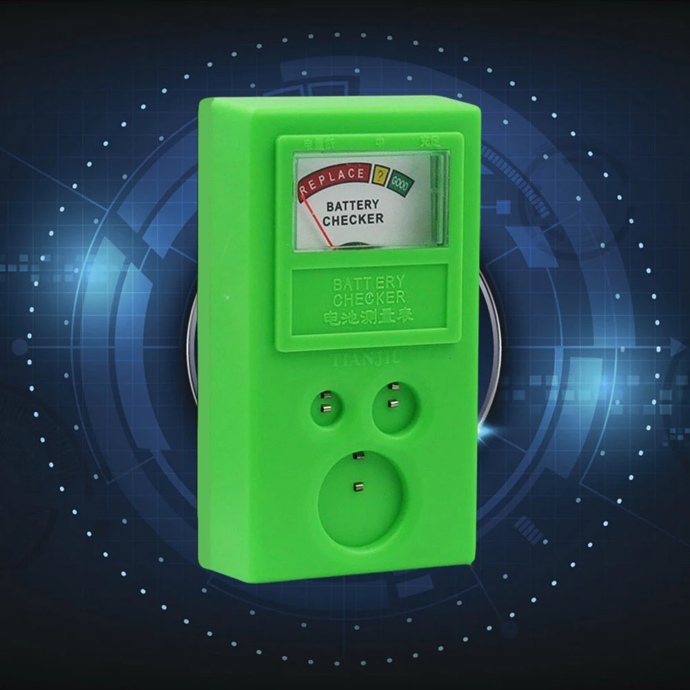 Прибор для проверки батарей на кнопках профессиональный измерительный прибор