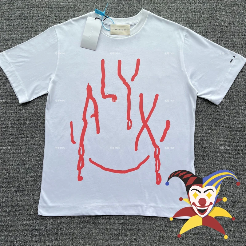 

2023ss ALYX 1017 9SM футболка с надписью для мужчин и женщин, Высококачественная футболка с коротким рукавом, топы, футболки