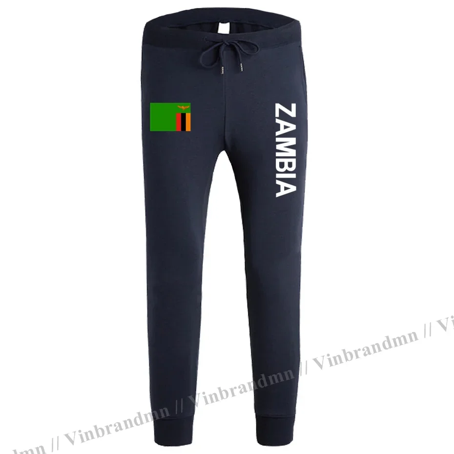 Республика Замбия Чэмбиан ZMB мужские брюки для бега комбинезон спортивные штаны