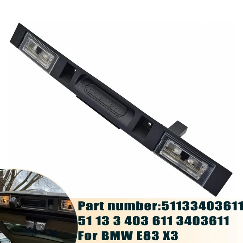 

Рукоятка для крышки багажника с кнопкой для BMW X3 E83 LCI 2.5L L6 2003-2010