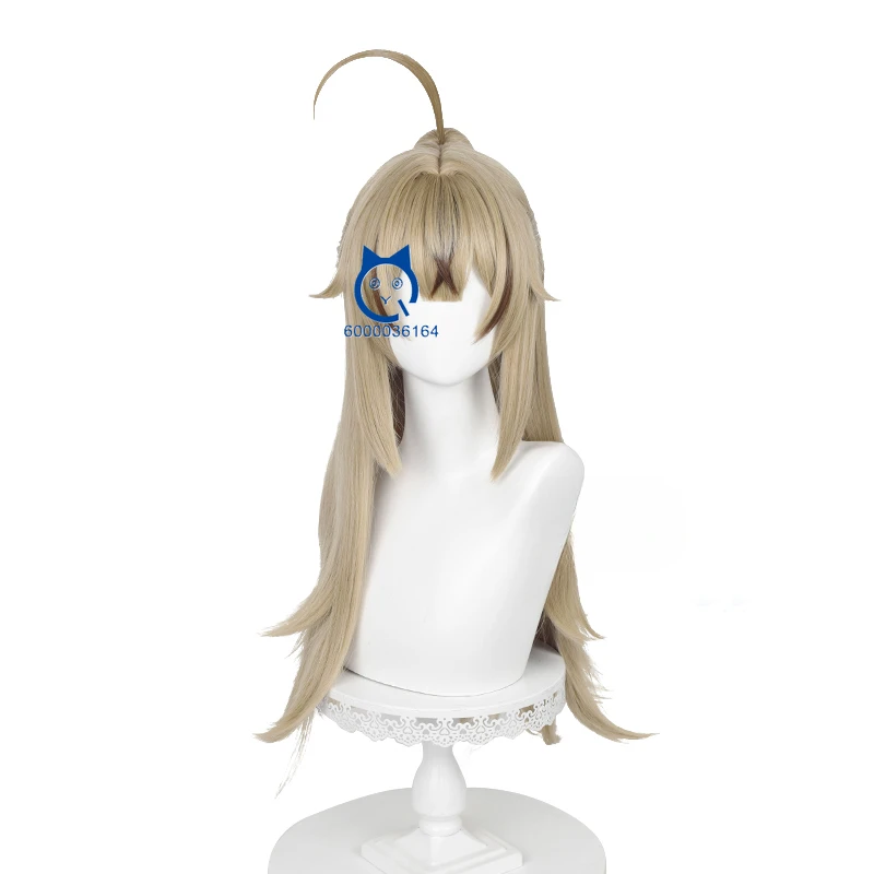 Genshin Impact Comic Con Kirara парик для косплея аниме игра длинный 75 см льняной окрашенный
