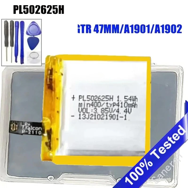 Аккумулятор 410 мАч PL502625H для умных спортивных часов Huami AMAZFIT GTR 47 мм + инструменты (art.: 3920cd5096dec) - 3920cd5096dec